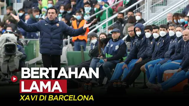 VIDEO Liga Spanyol: Xavi Hernandez Akan Bertahan Lama Tangani Barcelona
