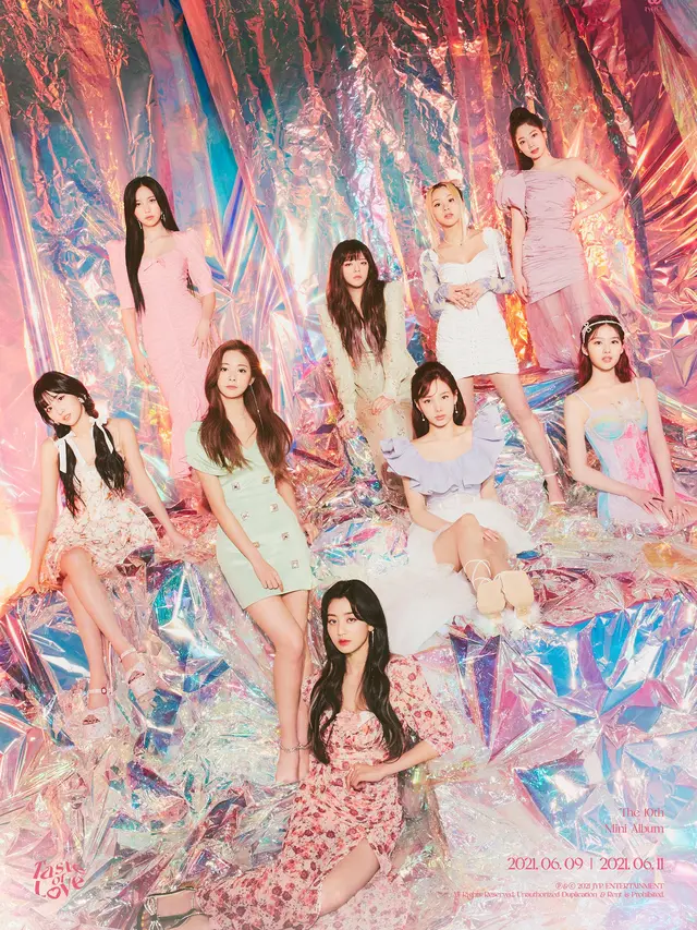 Twice. (JYP Entertainment Twitter/ jypnation)