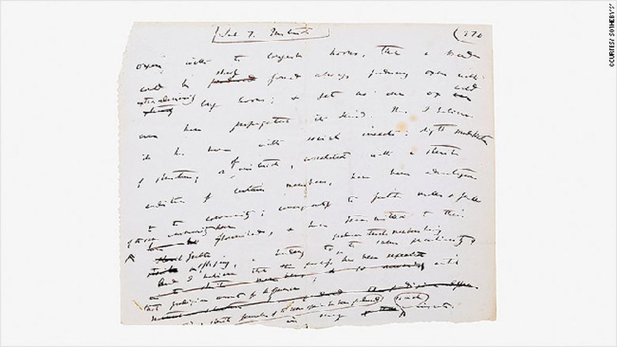 Tulisan Charles Darwin Dijual Rp 3,3 Miliar, Anda Berminat?