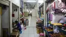 Suasana perdagangan di kawasan Pasar Rumput, Jakarta, Kamis (28/11/2019). Sebagian pedagang telah menempati kios-kios di area Pasar Rumput. (Liputan6.com/Faizal Fanani)