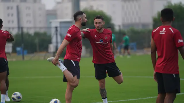 Marc Klok dan Jordi Amat - Timnas Indonesia Vs Timnas Irak