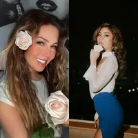 Penampilan Marion Jola kembali tuai pujian dalam foto yang diunggah di media sosial [@lalamarionmj @thalia]