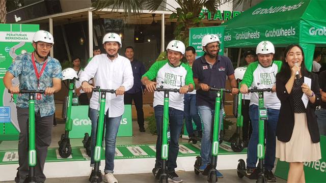 Jasa Sewa Skuter Listrik Grabwheels Resmi Meluncur Di Indonesia
