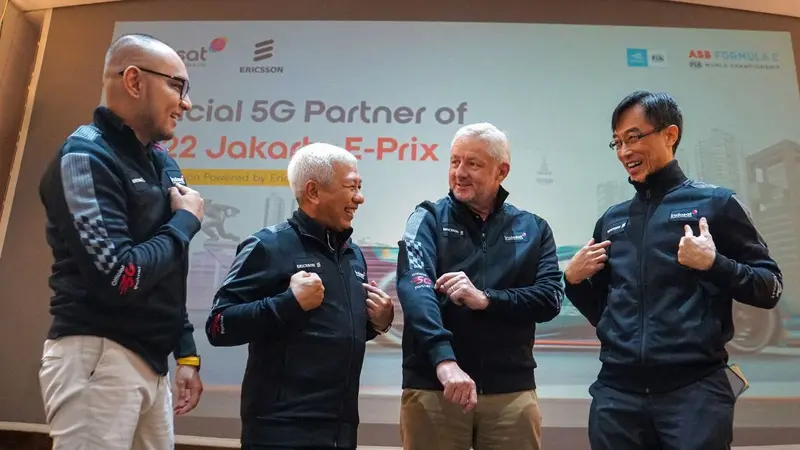 Indosat Ooredoo Hutchison 5G Partner Formula E Jakarta 2022