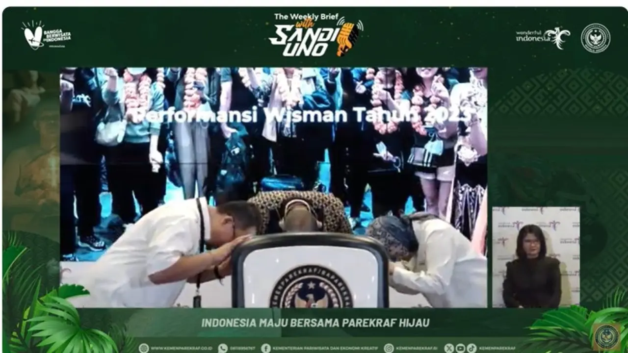 Jumlah Wisman 2023 Lampaui Target, Sandiaga Uno Ajak Sujud Syukur dan Naikkan Target Kunjungan di 2024
