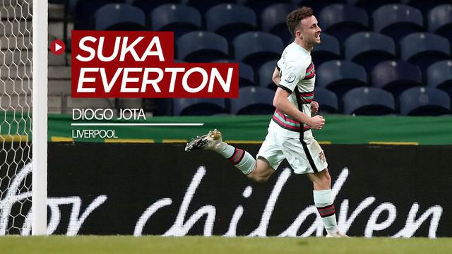 Berita video cerita singkat Diogo Jota, pemain anyar Liverpool, yang pernah mengungkapkan dirinya suka dengan permainan dan semangat dari Everton.