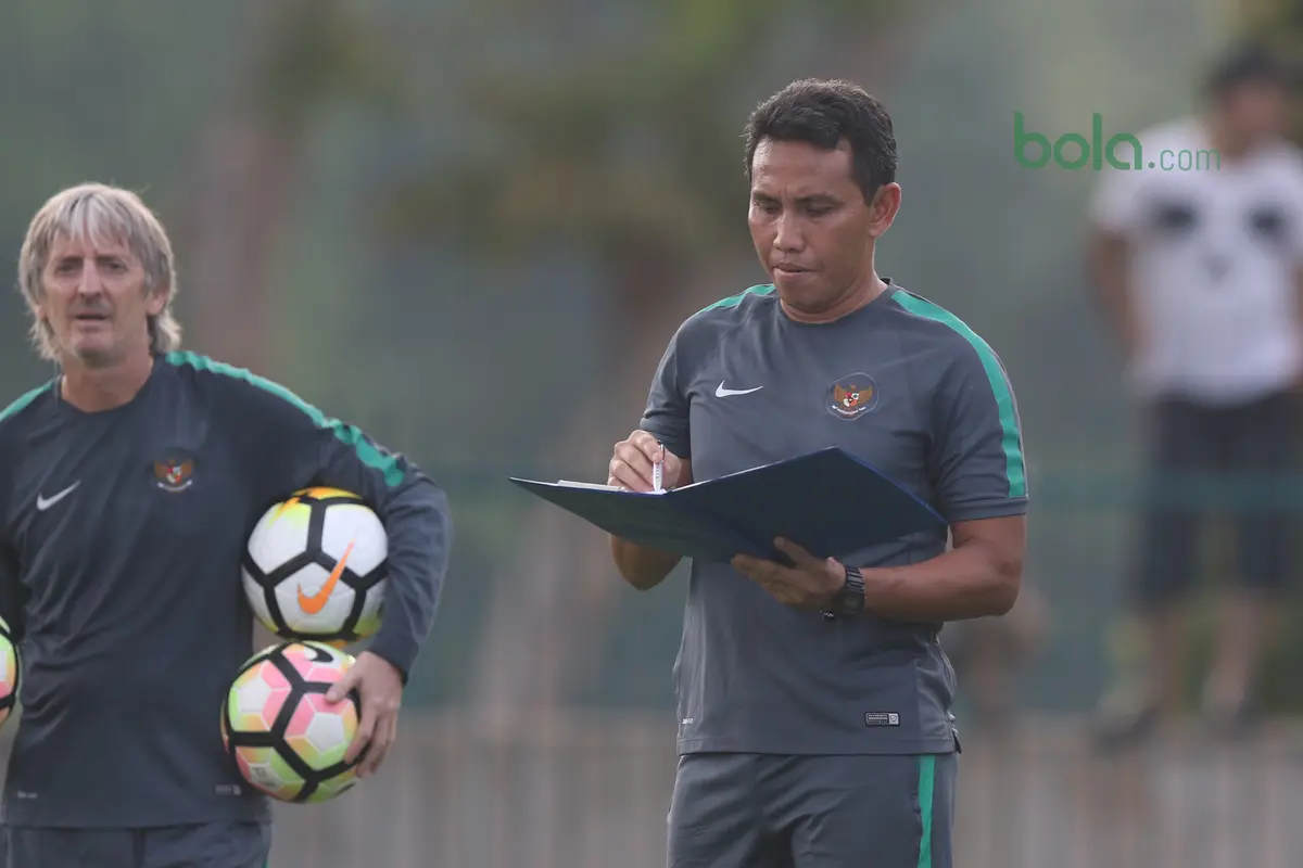 Timnas Indonesia U-23, Timnas Indonesia, Bima Sakti, Bola.com