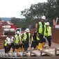 Groundbreaking Kereta Cepat Jakarta-Bandung (Foto: Ilyas Liputan6.com)