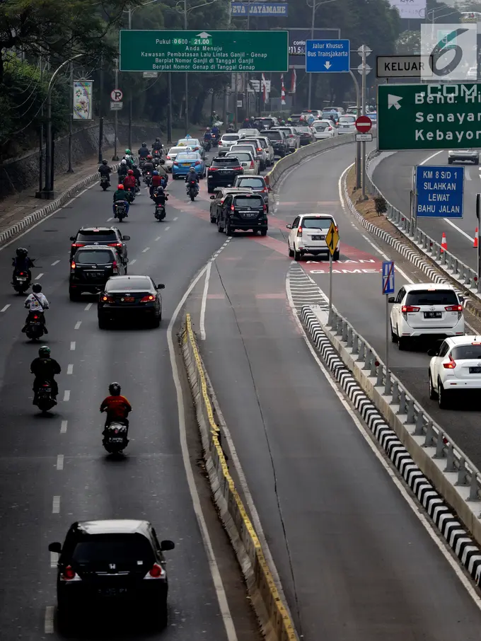 Ganjil Genap Sudah Diberlakukan di Jakarta