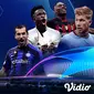 Jadwal  Leg 2 Semifinal Liga Champions 2022/2023 : Inter Milan Vs AC Milan, Manchester City Vs Real Madrid Live di Vidio