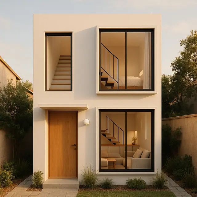 Model Rumah 4x6 Meter Mewah ala Minimalis