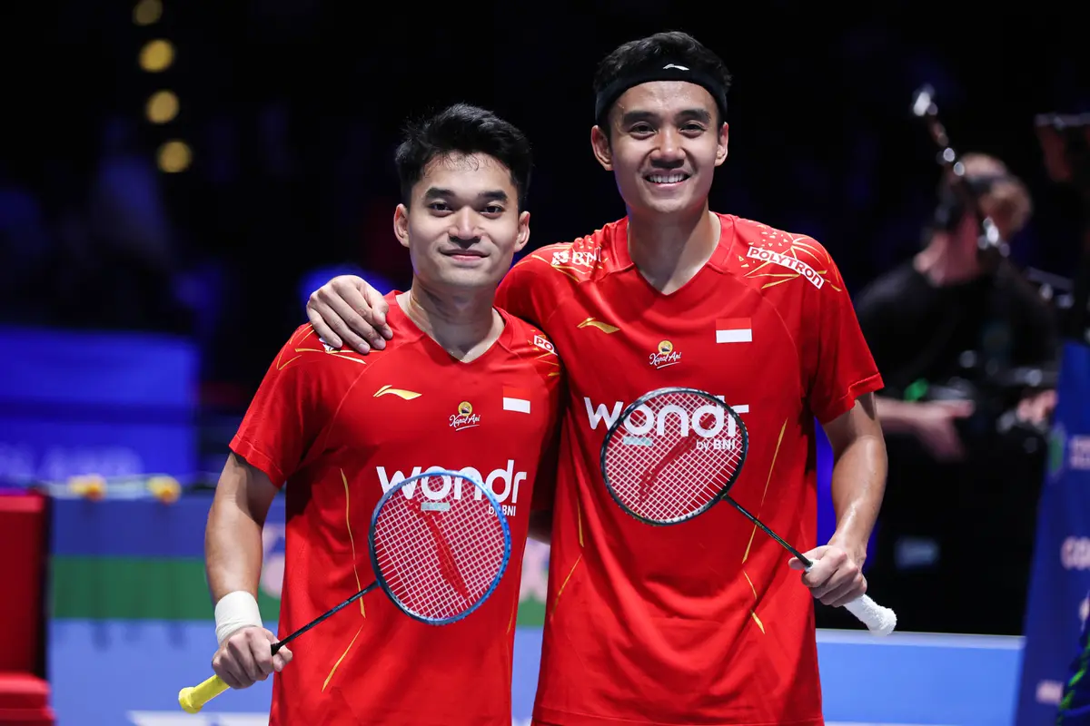 Leo Rolly Carnando/Bagas Maulana - All England 2025 - Bulu Tangkis
