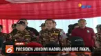 Resmikan Jambore Kebangsaan Bela Negara, Presiden Jokowi tegaskan tidak ada ruang bagi ideologi selain Pancasila.