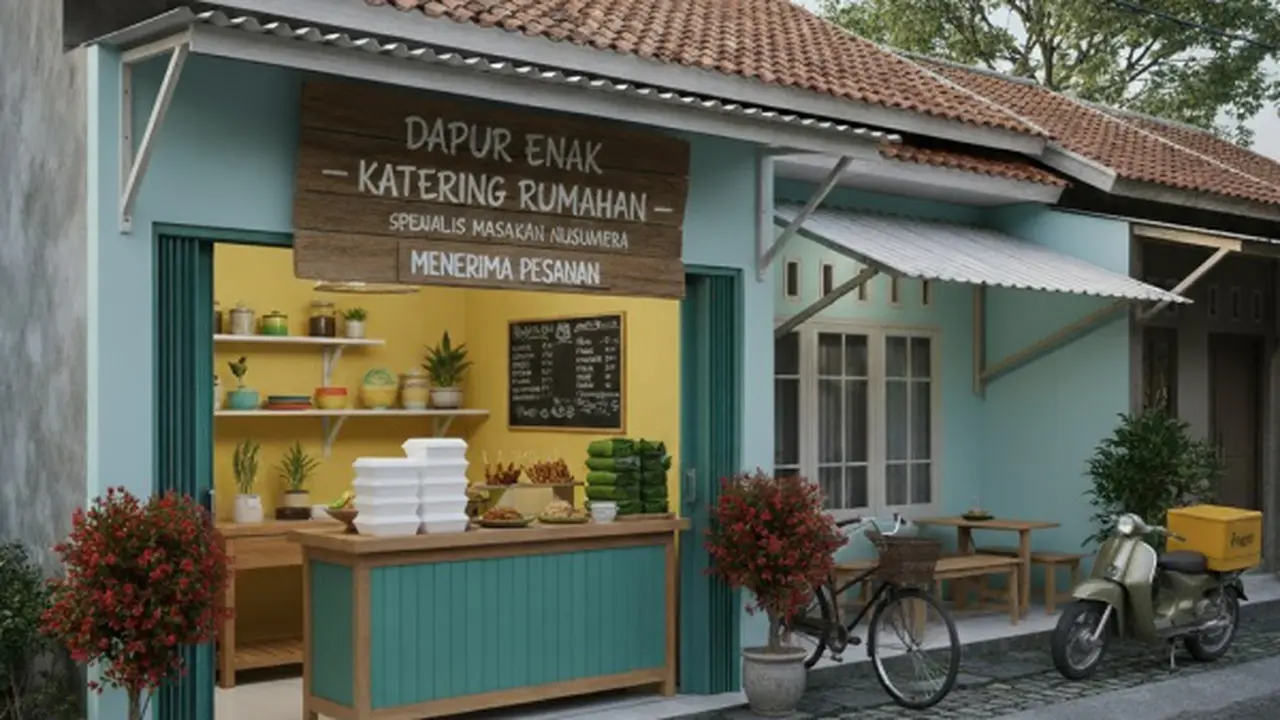 Ilustrasi Warung (Sumber: Gemini AI)