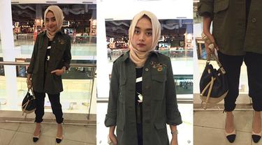 Ootd Hijab Rock N Roll Ala Sahabat Vemale Beauty Fimela Com
