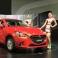 Mazda2 bermesin 1.3 liter Skyactiv-G diluncurkan di Bangkok Motor Show 2015.