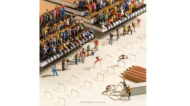Seniman Ini Buat Miniatur Olimpiade Tokyo 2020, 8 Hasilnya Mengagumkan
