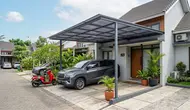 9 Model Kanopi Carport dengan Tiang Minimalis, Praktis Bikin Rumah Makin Modern