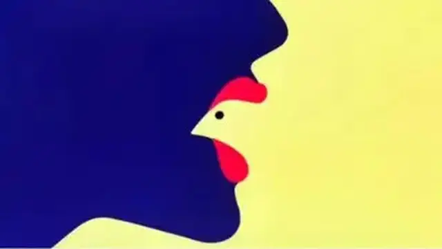 Ilusi Optik Ayam atau Bibir Wanita