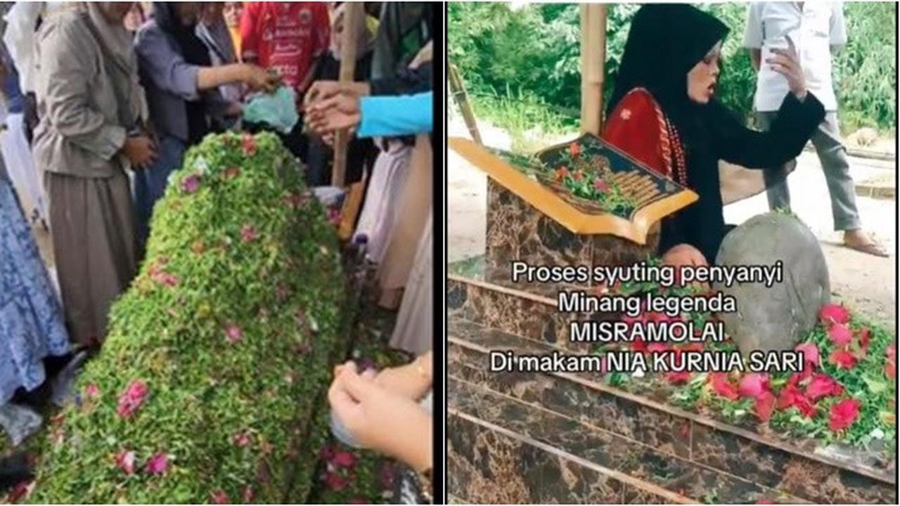 Potret Makam Nia Kurnia Sari Gadis Penjual Gorengan, Viral Jadi Tempat Syuting Video Klip