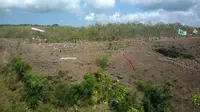 Pengibaran ribuan bendera Merah Putih berada di lokasi seluas kurang lebih 1.802 km2. (Liputan6.com/Yanuar H)