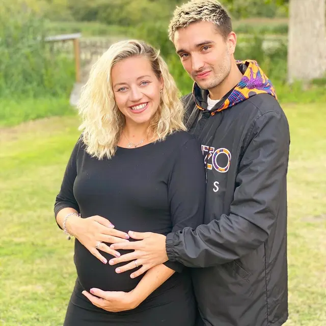 Tom Parker The Wanted dan istri. (Instagram/ tomparkerofficial)