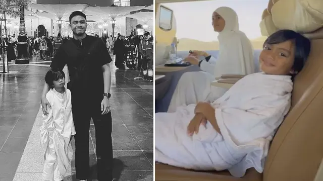 Artis Rayakan Awal Tahun Baru 2024 di Tanah Suci