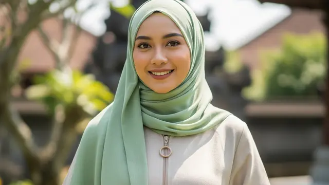 Model Gamis Linen Terbaru Adem Cocok untuk Cuaca Panas