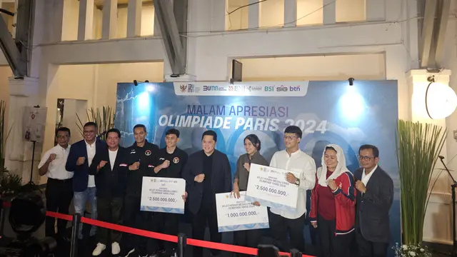 Pemberian bonus Olimpiade 2024 oleh perusahaan BUMN