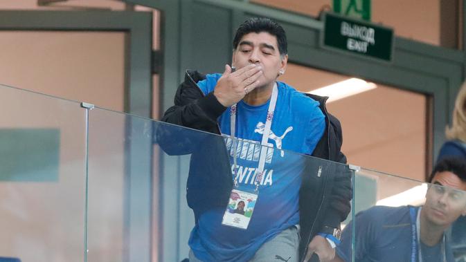 Diego Maradona (AP Photo/Ricardo Mazalan)