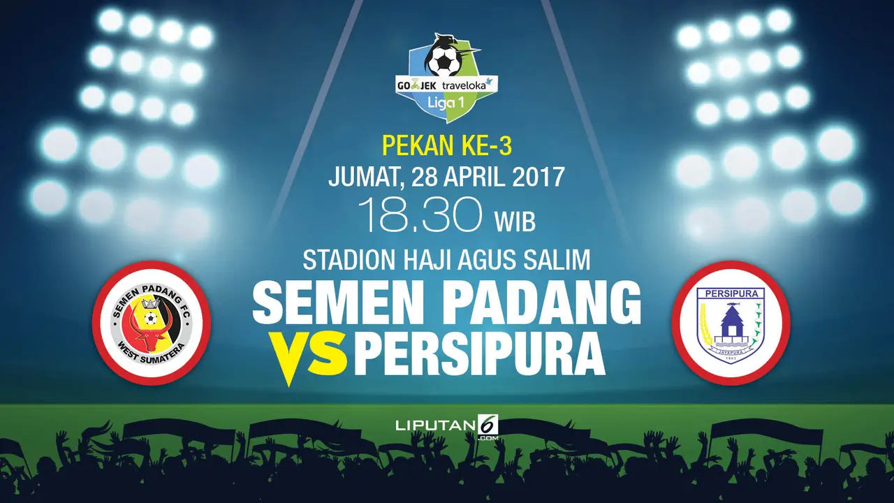 Semen Padang vs Persipura Jayapura