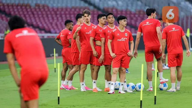Foto: Timnas Indonesia Matangkan Persiapan, John Herdman Bertekad Akhiri Catatan Buruk Skuad Garuda