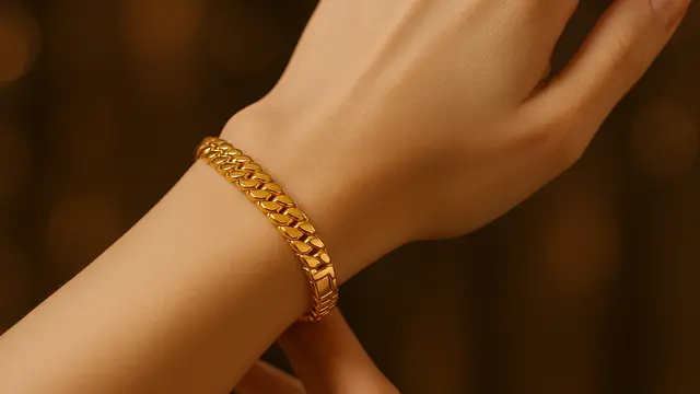 Gelang Emas Minimalis Tapi Mewah