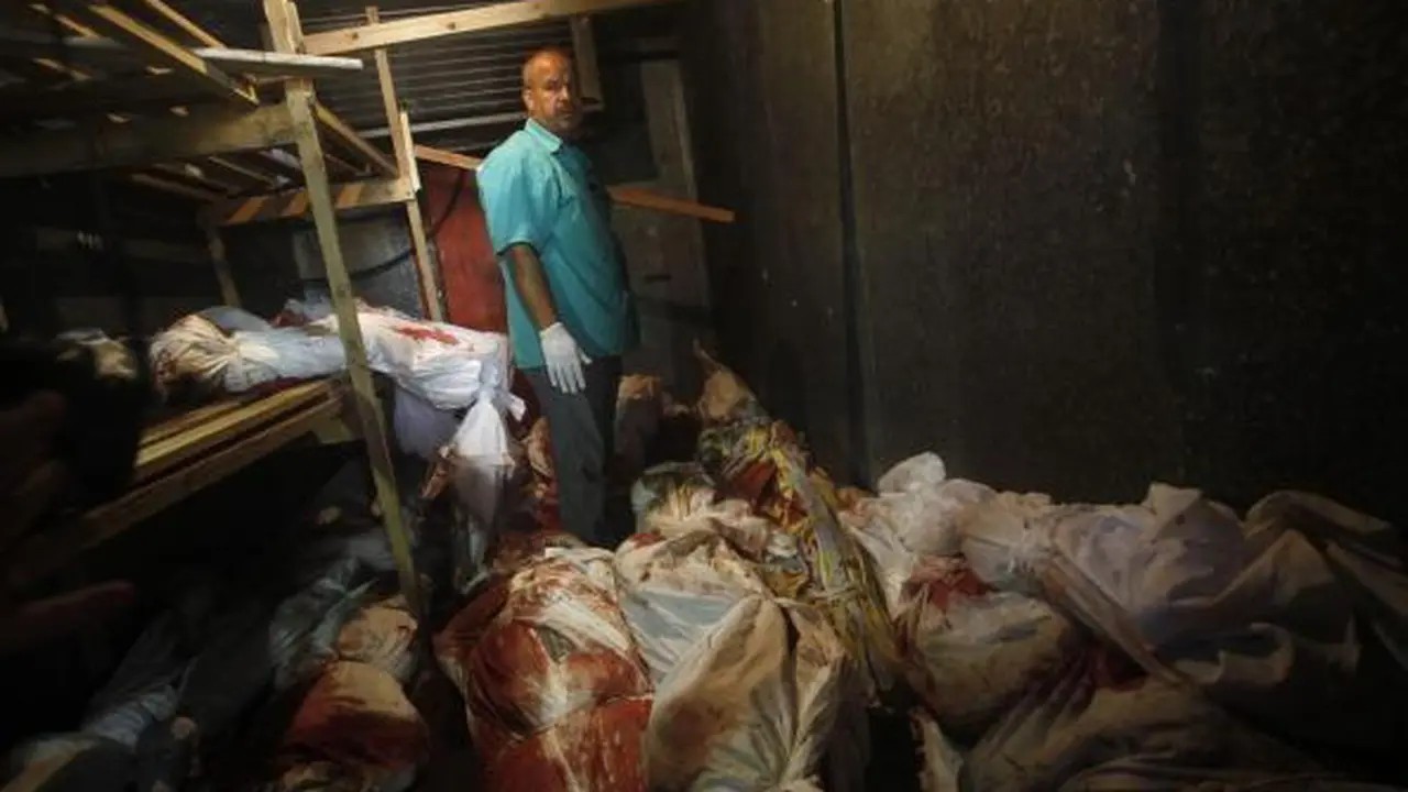 RS Dibom, Kulkas Sayur Ini Jadi Tempat Penyimpanan Korban Israel