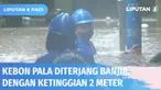 Kawasan Kebon Pala terendam banjir menyusul hujan yang mengguyur Jakarta dan sekitarnya sejak Jumat (15/07) sore. Akibat banjir, ratusan rumah warga terendam dengan ketinggian bervariasi antara 90 centimeter hingga 2 meter.