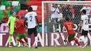 Sementara satu-satunya gol CR-7 ke gawang Manuel Neuer di level timnas terjadi saat Portugal kalah 2-4 dari Jerman di matchday kedua fase grup putaran final Piala Eropa 2020, 19 Juni 2021. (AFP/Pool/Christof Stache)