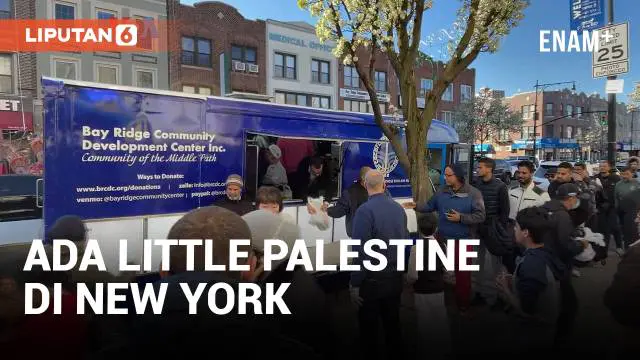 Sebuah kampung Arab di Brooklyn New York kerap dijuluki Little Palestine. Selain karena banyak dihuni imigran asal Palestina, kawasan ini banyak menjual makanan khas Palestina yang juga jadi medium advokasi untuk meningkatkan kesadaran tentang isu Pa...