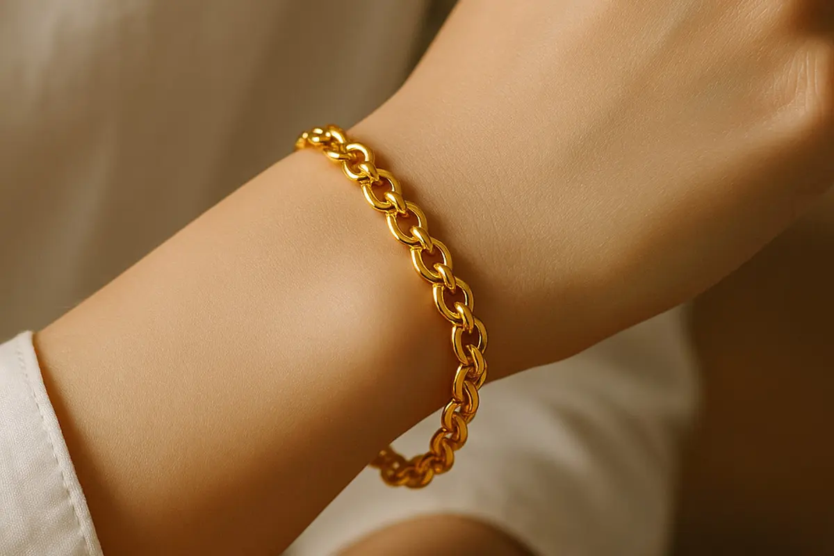 Model Gelang Rantai Emas 3 Gram