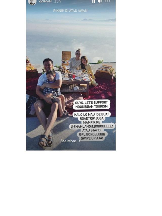 7 Potret Daniel Mananta dan Keluarga Lakukan Road Trip, Seru Banget