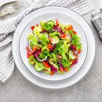 Ilustrasi salad sayur./Copyright shutterstock.com/g/SeaWave