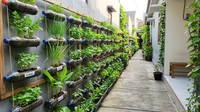 Ide Lorong Samping Rumah yang Bisa Menghasilkan Panen Harian. Gemini
