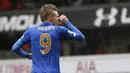 Pada pertemuan terakhir kedua tim, Setan Merah takluk 3-5. (AFP Photo/Ian Kington)