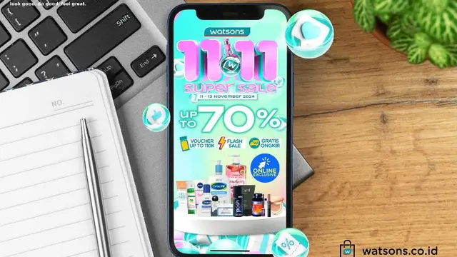 Belanja Hemat Produk Kesehatan dan Kecantikan di 11.11 Super Sale dan Beragam Promo