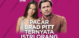 Nicole Poturalski, Pacar Baru Brad Pitt Ini Ternyata Masih Punya Suami