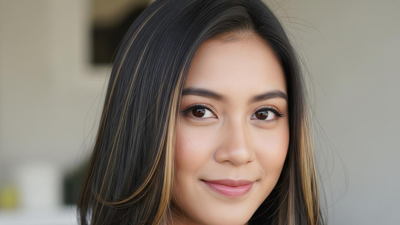 9 Model Rambut Pirang Highlight untuk Rambut Hitam, Ciptakan Tampilan ...