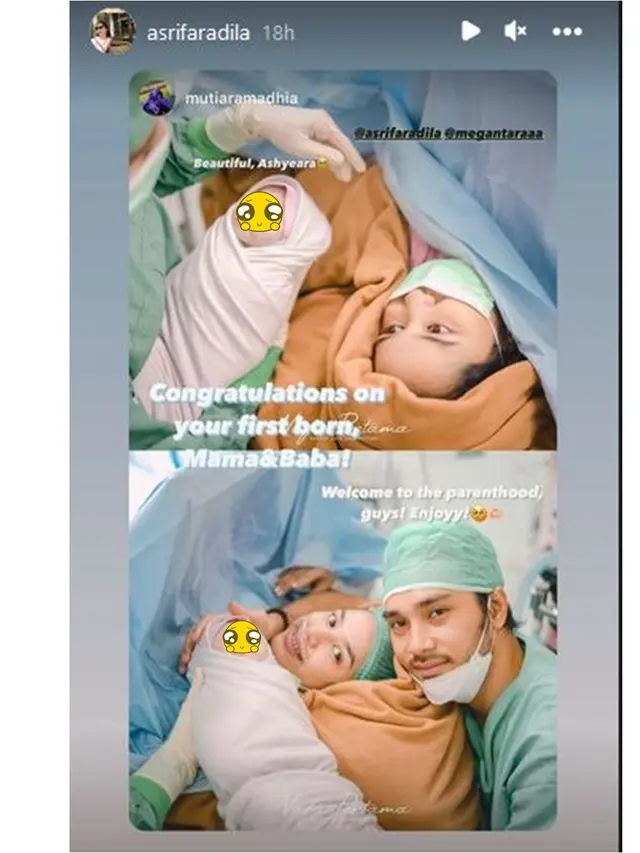 6 Perjalanan Kehamilan Asri Faradila Istri Megantara, Dikaruniai Anak Perempuan