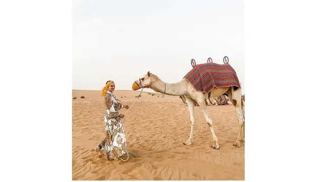 7 Potret Liburan Ririn Ekawati di Dubai, Tampil Kasual dan Memesona