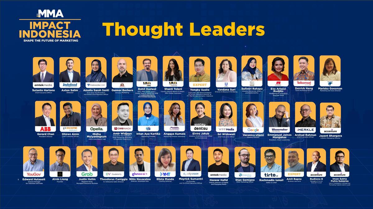 MMA Impact Indonesia 2025, Bahas Tantangan Dunia Marketing dan Periklanan di Tengah Era AI Bareng C Level