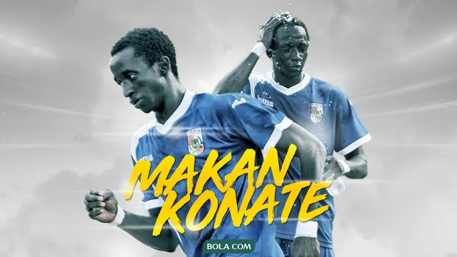 Makan Konate bersama PSPS