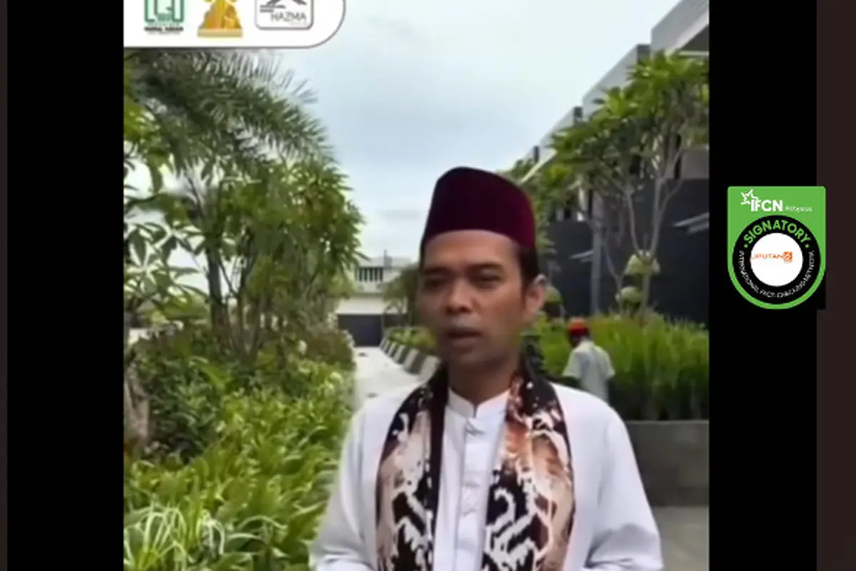 Klaim unggahan video Ustadz Abdul Somad membagikan uang Rp50 juta